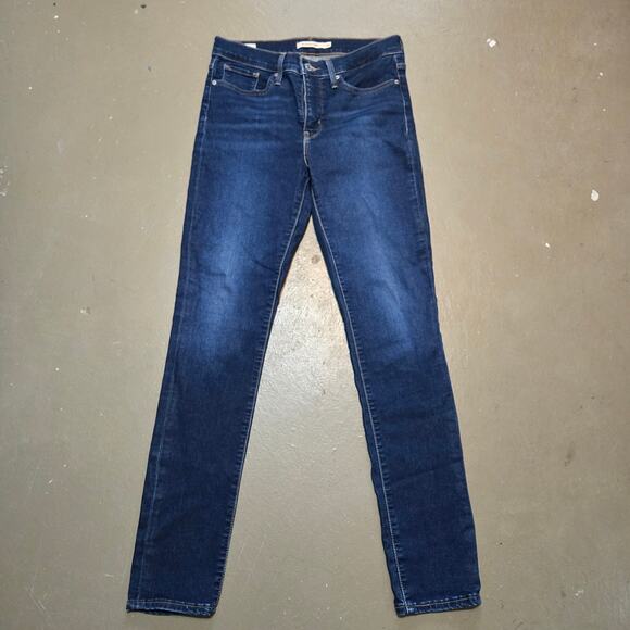 Levi's Premium Mid Rise‎ 311 Shaping Skinny Fit Stretch Jeans Women's Size 28 - Picture 1 of 7
